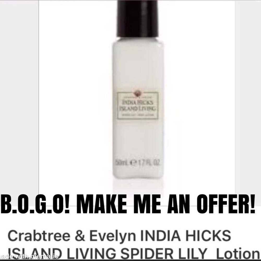 India Hicks Island Living SPIDER LILY LOTION ONLY
